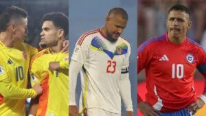 Lee más sobre el artículo Así quedó la tabla de las Eliminatorias Sudamericanas: Chile por fuera del Mundial y Colombia y Venezuela a jugarse la vida en la última doble fecha