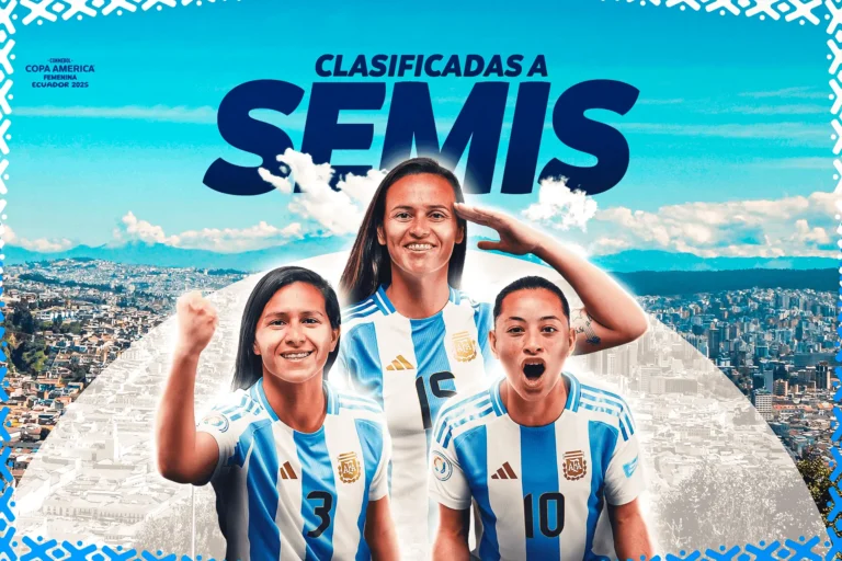 Lee más sobre el artículo Copa América Femenina: Argentina avanza a las semifinales